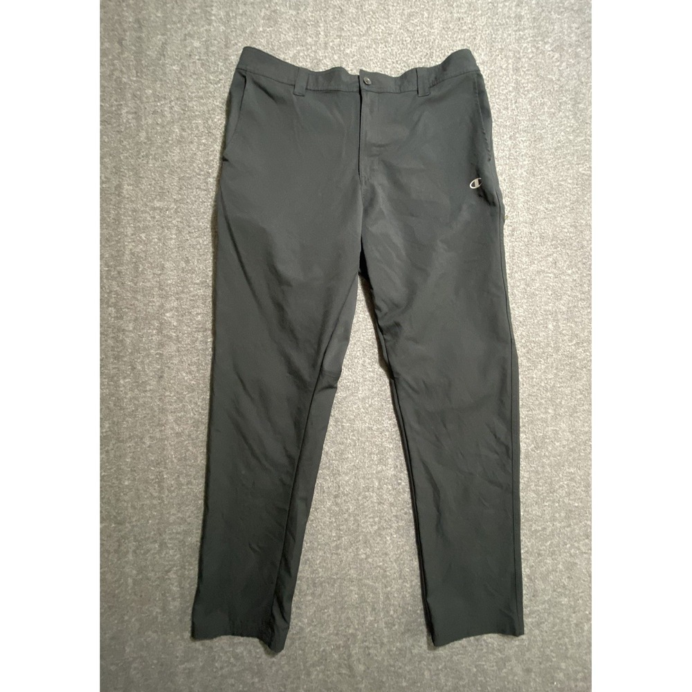 Women Champion Authentic Athleticwear Black Yoga Athletic Pants Size L
